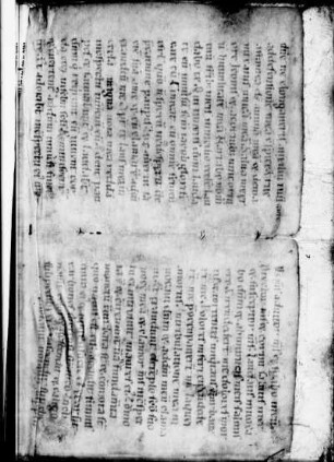 Pergamentmakulatur (Psalter, lat., 12. Jh.)