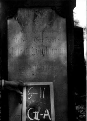 Grabstein C II A/6/11 (Detailaufnahme 2)