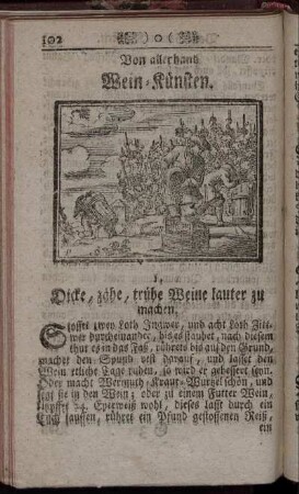 Von allerhand Wein-Künsten.