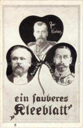 Postkarte gegen die Entente