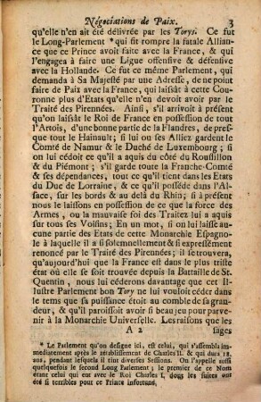 Lettre au Chevalier T. H. ... dans laquelle les Whigs en apellent au jugement des Torys eux-mêmes, touchant leur conduite présente