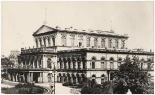 Oper, Hannover: Außenansicht, vor dem Krieg, (Ausschnitt von F 3509)