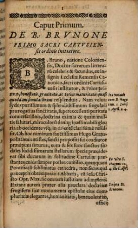 Opusculum de praecipuis aliquot Cartusianae familiae Patribus
