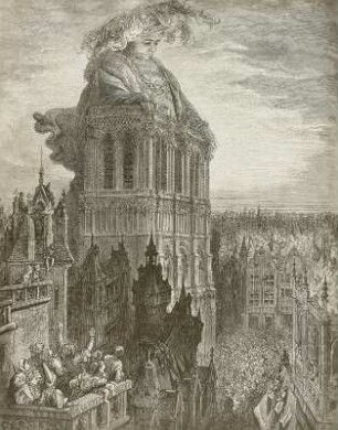 Gustave Doré: Illustration zu Rabelais