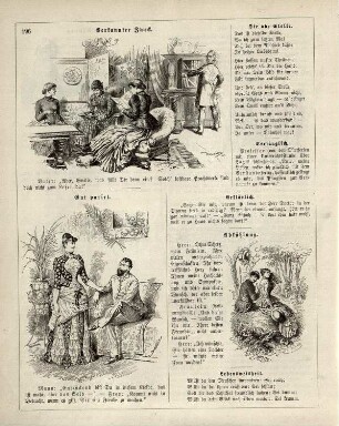 "Verkannter Zweck" "Gut parirt" "Abkühlung"