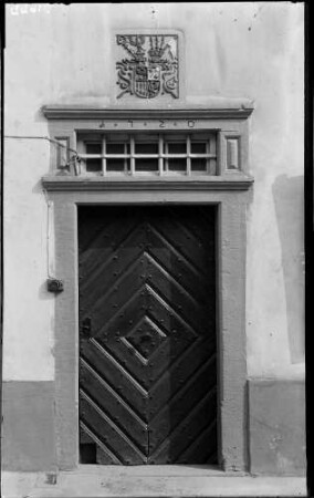 Ersingen Pfarrhaus - Einganstür