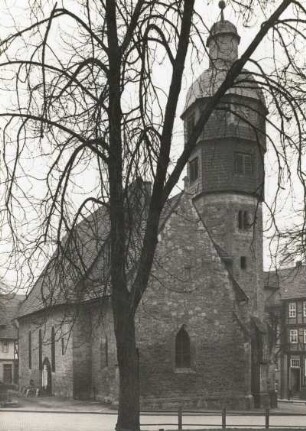 Münden. St. Aegidienkirche von der Bismarckstraße aus