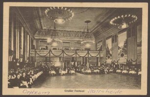 Ansichtskarte "Orpheum" Hasenheide, Großer Festsaal [2/2]