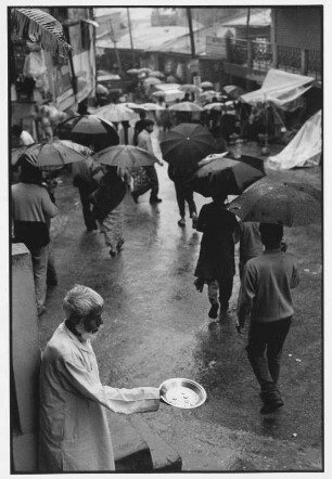 Kalimpong. Straßenszene mit Bettler