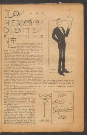 Los hermosos dientes : Ilustró Quinterno
