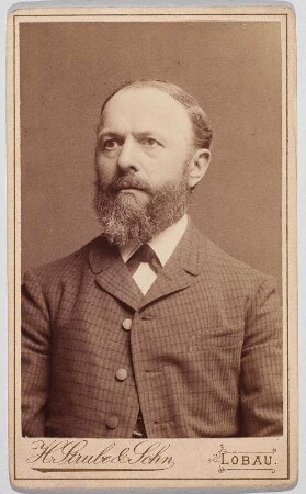 Porträt Gustav Hollack