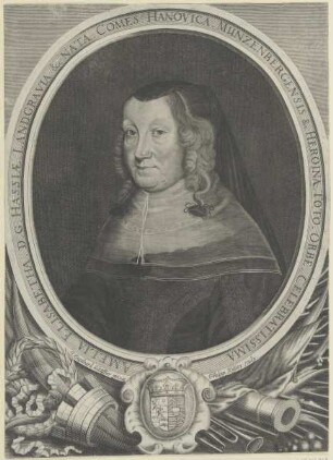 Bildnis der Amelia Elisabetha Hassiae