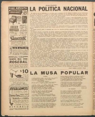 La política nacional
