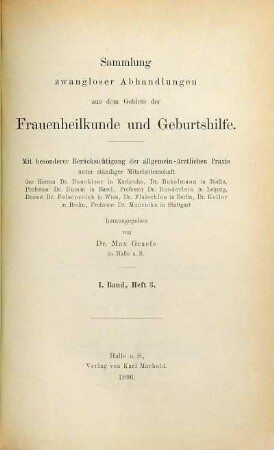Der gegenwärtige Stand der Retroflexionstherapie