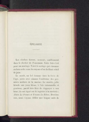 Épilogue