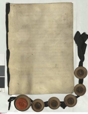 Testament der Landgräfin Sophie Eleonore von Hessen-Darmstadt geb. von Sachsen
