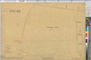 Recklinghausen (Recklinghausen), Flurbereinigung Hochlar, Zuteilungskarte Bl.2 Recklinghausen/Herten Flur 2