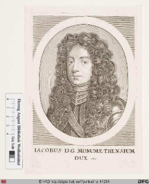 Bildnis James Scott Monmouth, Duke of M. and Buccleuch