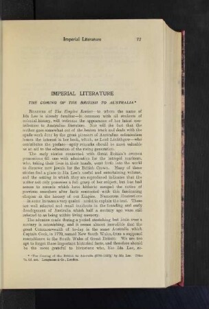 Imperial Literature