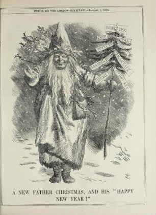 A new Father Christmas, and his "Happy New Year!"