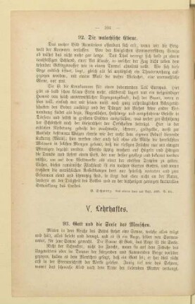V. Lehrhaftes