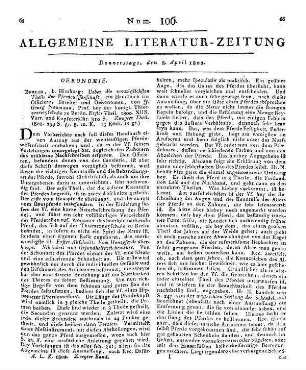 Naumann, J. G.: Über die vorzüglichsten Theile der Pferdewissenschaft. T. 1-2. Ein Handbuch für Offiziere, Bereiter und Oekonomen. Berlin: Himburg 1800-1801