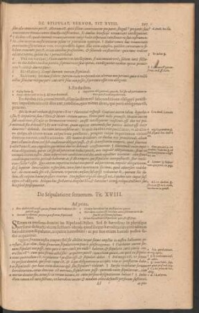 De Stipulatione servorum. Tit. XVIII.