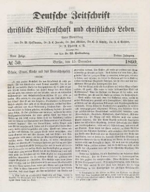 393-398 Schule, Staat, Kirche und das Unterrichtsgesetz : Schluß