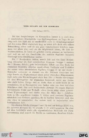52: Mitteilungen aus dem Kerameikos, 3, Terra Sigillata aus dem Kerameikos