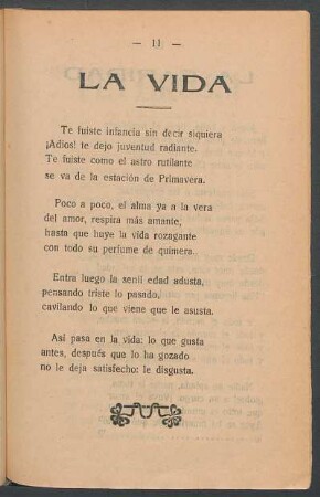 La vida