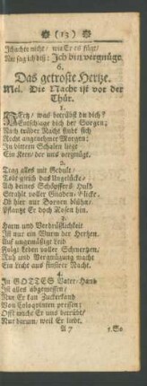 6. Das getroste Hertze