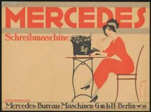 Mercedes Schreibmaschine