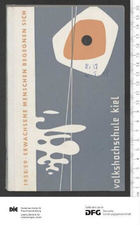 Programm Jahr 1958/1959