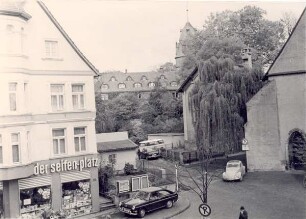 Situation am Marktplatz. Detmold. Marktplatz. übergeben von Frau Steichele