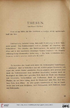 Thesen