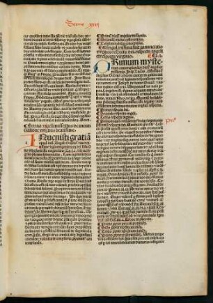 Sermo XXVI. de annunciatione virginis beatissime. - Sermo XXVII. de privilegijs maternitatis virginis Marie...