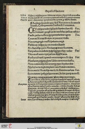 Aegloga secunda