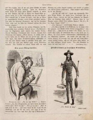 "Ein neuer Bürgermeister" "Illustrationen zu deutschen Klassikern"