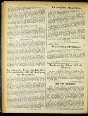 ¬Die¬ preußischen Kriegsbeihilfen