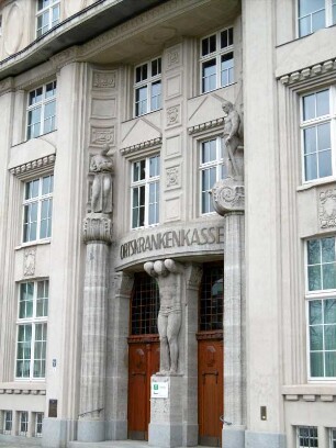 Dresden: Ortskrankenkasse Sternplatz Verwaltungsgebäude der AOK