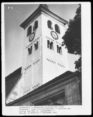 Ehemalige Stiftskirche Sankt Pelagius — Westturm