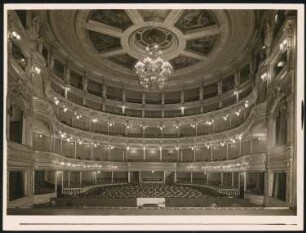 Opernhaus, Hannover: Ansicht Zuschauerraum