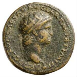 Münze, Dupondius, 64 n. Chr.