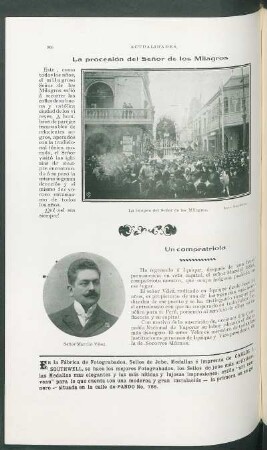 La procesión del Señor de los Milagros