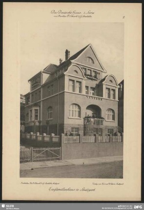 Einfamilienhaus in Stuttgart