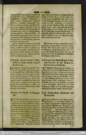 Ducatus Curlandiae & Semgaliae