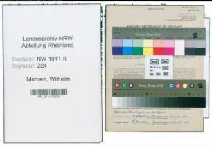 Entnazifizierung Wilhelm Mohren , geb. 10.07.1902 (Betonbauer)