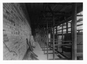 Industrie-Kraftwerk. Baustelle Erweiterungsbau Kesselhaus III : Lauta (Niederlausitz). Industrie-Kraftwerk. Baustelle Erweiterungsbau Kesselhaus III