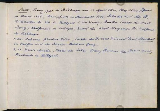 biographische Daten zu Franz Hermann
