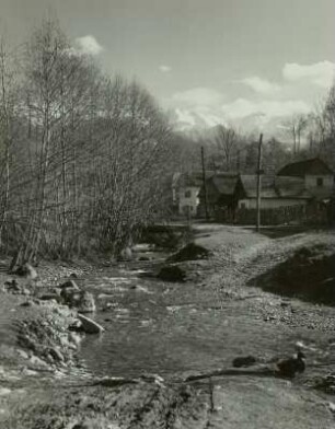 Rumänien, Bran (Karpaten), Senke, Furt